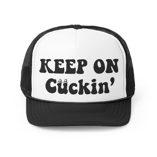 Keep on Cuckin' Trucker Caps